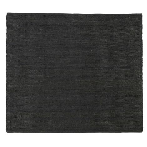 House Doctor Teppich Hempi Schwarz 180x180 cm online ...