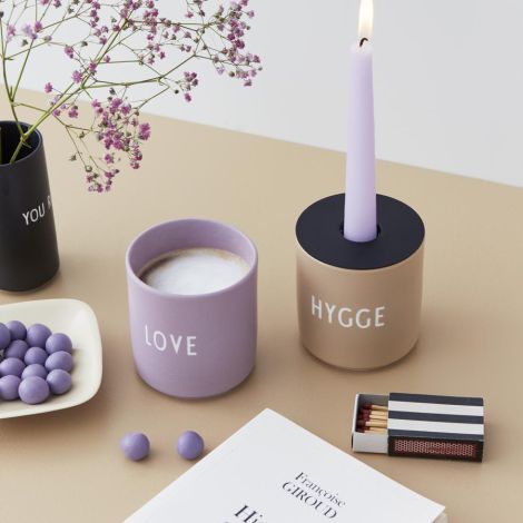 Design Letters Porzellan Becher Favourite Cups Love Lavendel 