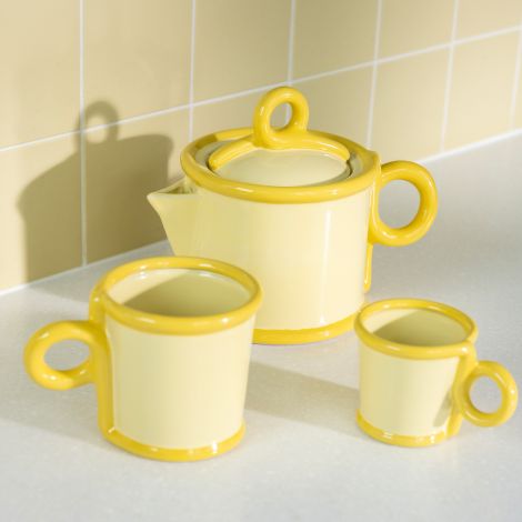 &klevering Teekanne loop yellow 