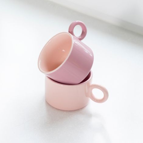 &klevering Tasse chiquito pink 2er-Set 