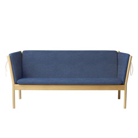 FDB Møbler J149 Sofa 3-Sitzer Eiche lackiert Dark Blue 