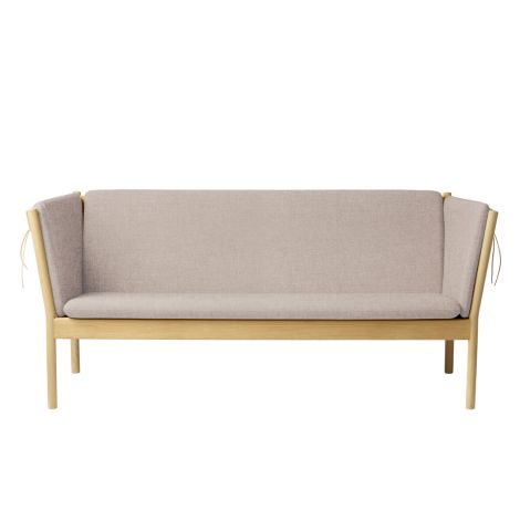 FDB Møbler J149 Sofa 3-Sitzer Eiche lackiert Light Grey 