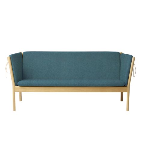 FDB Møbler J149 Sofa 3-Sitzer Eiche lackiert Green 