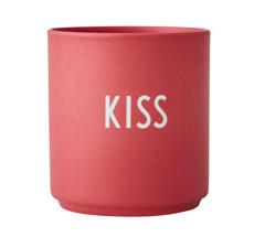 Design Letters  Porzellan Becher Favourite Cups Rose Kiss