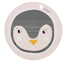 OYOY Platzset Penguin Rose