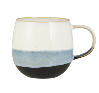 IB LAURSEN Tasse Agneta mit blauem Muster