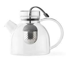 Audo Kettle Teekanne mit Tee-Ei 075 L