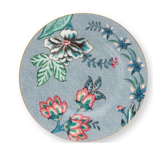 PIP Studio Kleiner Teller Flower Festival Light Blue 12cm