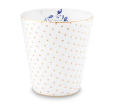 PIP Studio Becher Royal Dots White