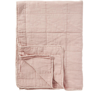 IB LAURSEN Klassische Tagesdecke Quilt rosa