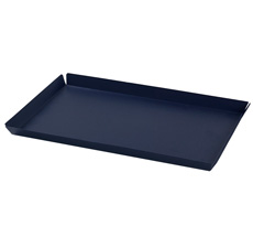 Broste Copenhagen Tablett Erika Maritime Blue 21x33 cm