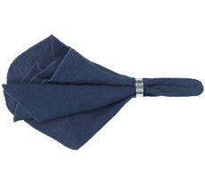 Broste Copenhagen Stoffserviette Gracie Insignia Blue