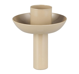 IB LAURSEN Kerzenhalter Flaschenstecker Beige