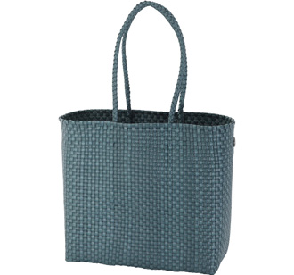 Handed By Tasche Shopper Solo steel blue M