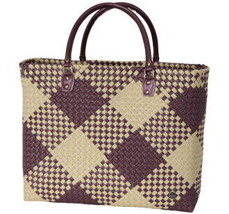 Handed By Tasche Shopper Avenue plum XL