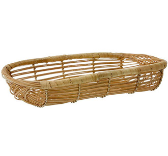 Bungalow Denmark Brotkorb Rattan Oval L