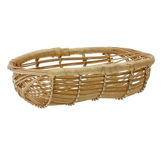 Bungalow Denmark Brotkorb Rattan Oval S