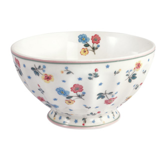 GreenGate Schale French Bowl Adelena white XL