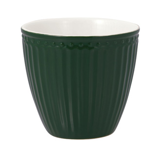 GreenGate Latte Cup Becher Alice pinewood green