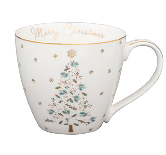 GreenGate Tasse Lucie xmas white