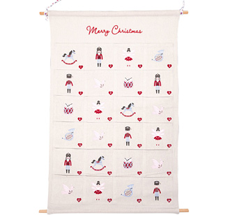 GreenGate Adventskalender Cindarella white