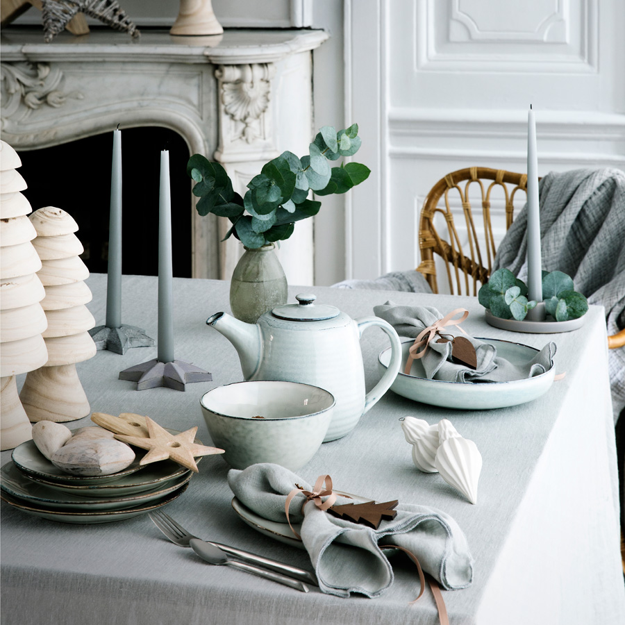 Broste Copenhagen Geschirr-Set Dinner Nordic Sand 12-teilig Online ...