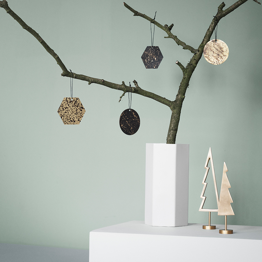 ferm LIVING Weihnachtsdeko Tannenbaum Winterland Messing online kaufen